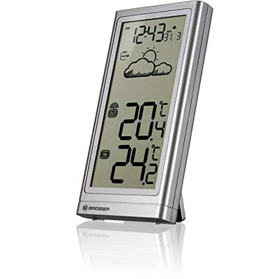 BRESSER Meteo Temp weerstation (zilveren)