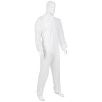medical care & serve 1005176 Eenmalig veiligheidsoverall EXTRAGROß XXL Maat: XXL Wit - thumbnail