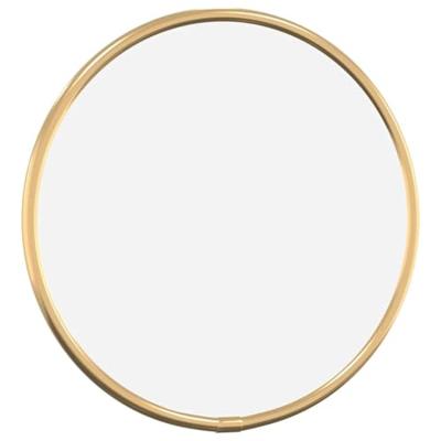 VidaXL Wandspiegel rond ø20 cm goudkleurig VidaXL Wandspiegel rond ø20 cm goudkleurig