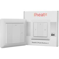 Wandschakelaar Z-Push Button 2 - Heatit- Zwave - thumbnail