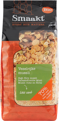 Smaakt Less Carb Vezelrijke Muesli Smaakt Less Carb Vezelrijke Muesli
