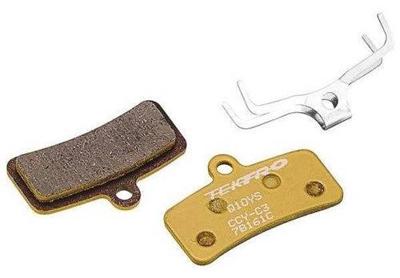 Tektro schijfremblokset q10ys hydraulisch keramisch goud