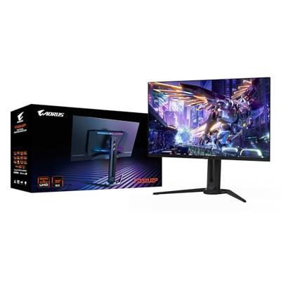 Gigabyte AORUS FO32U2P Gaming monitor Energielabel G (A - G) 81.3 cm (32 inch) 3840 x 2160 Pixel 16:9 1 ms HDMI, DisplayPort, Hoofdtelefoonaansluiting, USB-A