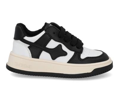 ShoesMe NO25S015-A black white multi zwart maat 23