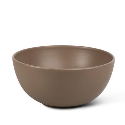 Waskom Globo T-Edge Rond 37x16 cm Zonder Overloop Castagno Globo