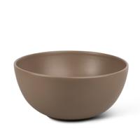 Waskom Globo T-Edge Rond 37x16 cm Zonder Overloop Castagno Globo - thumbnail