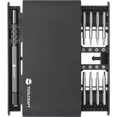 TOOLCRAFT Bitschroevendraaier Werkplaats 17-delig