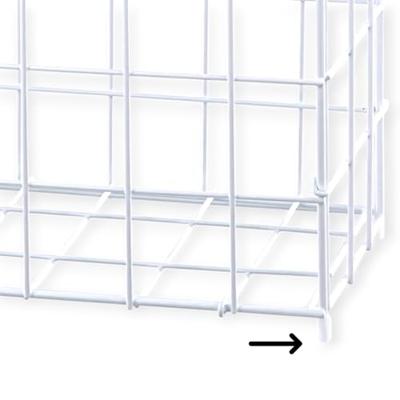 Afvalbak H630xB410xD255ca.mm metaal 60 L ELOS