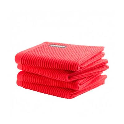 DDDDD Vaatdoek Basic Katoen Rood - 4 stuks