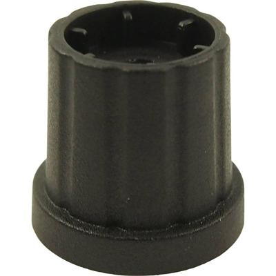 Cliff CL178883 CL178883 Draaiknop Zwart (Ø x h) 19.3 mm x 19.2 mm 1 stuk(s)