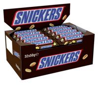 Snoep snickers reep 32x50 gram - thumbnail