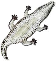 Intex Realistische Krokodil Ride-On 170x86 cm - thumbnail