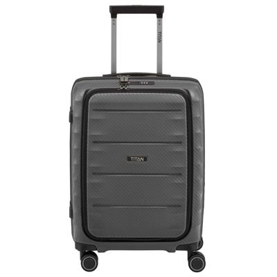 Titan Highlight 4 Wheel Business Trolley S Front Pocket Antracite Titan Highlight 4 Wheel Business Trolley S Front Pocket Antracite