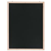 VidaXL Krijtbord voor aan de wand 60x80 cm cederhout - thumbnail
