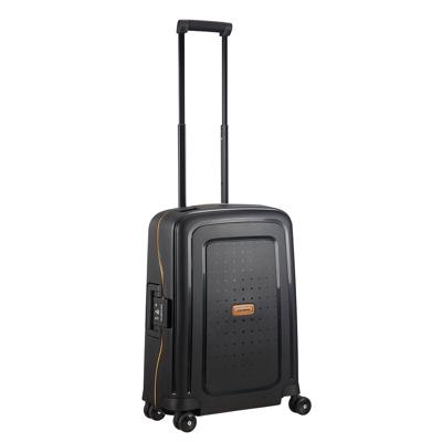 Samsonite S'Cure Eco Spinner 55 eco black Harde Koffer