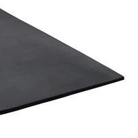 Vloermat anti-slip 3 mm glad 1,2x5 m rubber - thumbnail