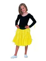 Fancy petticoat neon geel kind - thumbnail