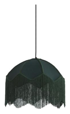 Light & Living Hanglamp 'Malacia' Velvet, 40cm, kleur Groen