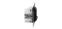Merten MEG4366-0120 Wandcontactdoos met USB Inzetstuk System M 1 stuk(s) - thumbnail