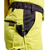 Blåkläder Dames werkbroek High-Vis zonder spijkerzakken 71551811 | High-Vis Geel/Zwart | Maat 46 - 7330509502235 - thumbnail