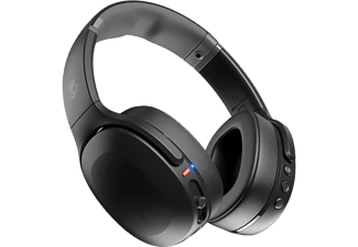 Skullcandy Crusher Evo: draadloze over-ear koptelefoon met microfoon met instelbare Sensory Bass, snelladen en een accuduur van 40 uur – Zwart