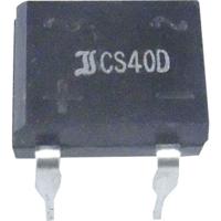 TRU COMPONENTS TC-B80D Bruggelijkrichter DIL-4 160 V 1 A Eenfasig - thumbnail