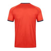 JAKO 4212 Shirt Primera Km - Flame/Navy - L - thumbnail