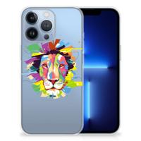 Apple iPhone 13 Pro Telefoonhoesje met Naam Lion Color - thumbnail