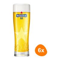 Heineken - Bierglas "0.0%" 250ml - 6 stuks - thumbnail