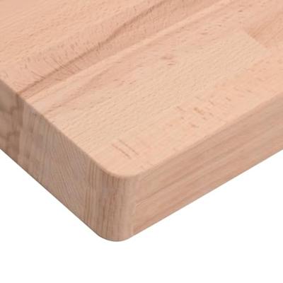 Snijplank 60x40x4 cm massief beukenhout - thumbnail