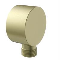 Best Design Doucheaansluiting Opbouw Reend Mat Goud - thumbnail