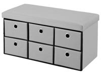 LIVARNO Opbergbank (Lichtgrijs) - thumbnail