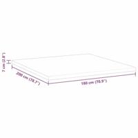 Matraspads Wit 180 x 200 cm 100% polyester jacquard stof - thumbnail