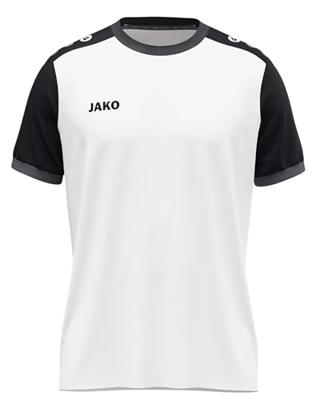 JAKO 4270 Shirt Dynamic Km - Wit/Zwart/Antraciet - 3XL