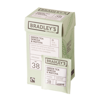Bradley's organic green sencha & match n.38 (4x25 zakjes) - thumbnail