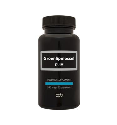 APB Holland Groenlipmossel extract puur forte 550mg 60 Vegetarische capsules