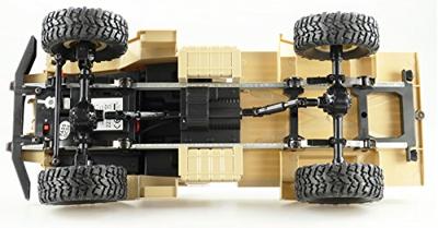 U.S. Military Truck 4WD 1/16 RTR sand + Horloge