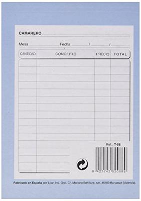 Factuurboek 10,5 x 15 cm (10 Stuks)