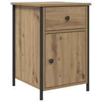 Nachtkastje 2 pcs artisanaal eikenkleurig 40 x 42 x 60 cm - thumbnail