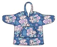 Stitch poncho 7-14 jaar Bloemen - thumbnail