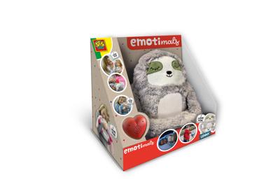 SES Creative Emotimals Luiaard Knuffel Lenny met Geluid