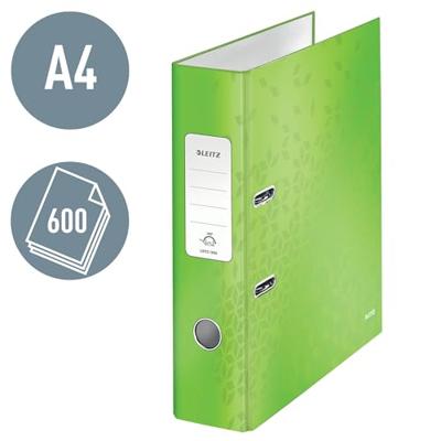 Leitz WOW ordner groen, rug van 8,0 cm