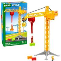 BRIO Construction Crane with Lights - thumbnail