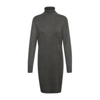 Saint Tropez fijngebreide jurk Mila grijs - thumbnail