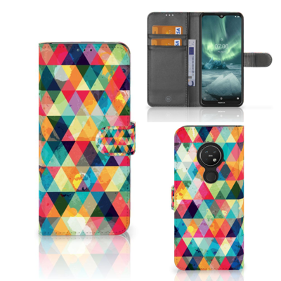 Nokia 7.2 | Nokia 6.2 | Telefoon Hoesje | Geruit Nokia 7.2 | Nokia 6.2 | Telefoon Hoesje | Geruit