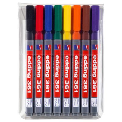Whiteboardmarker edding 361 rond 1mm assorti