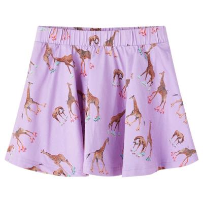 Kinderrokje girafprint 104 lila Kinderrokje girafprint 104 lila