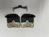 Shimano schijfremblokset h03c metal met koelvinnen - thumbnail