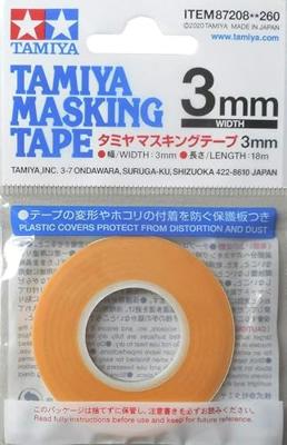 Tamiya Masking Tape 3 mm/18m Maskeerfolie (l x b) 18 m x 3 mm