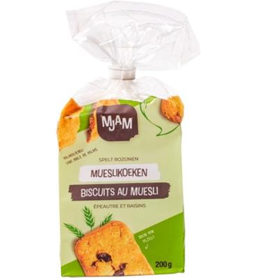 Mjam Mueslikoeken Spelt Rozijnen